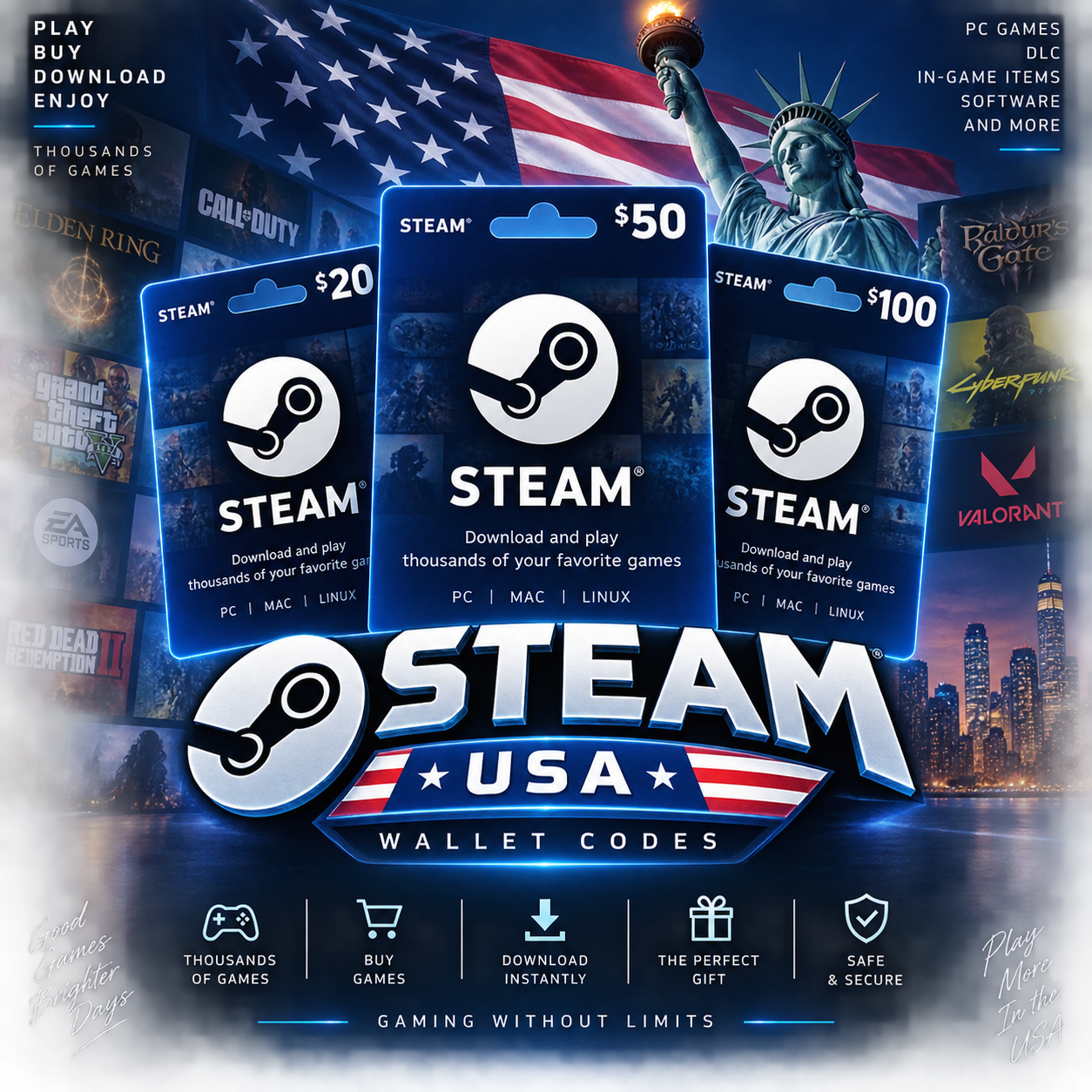 Steam US $20