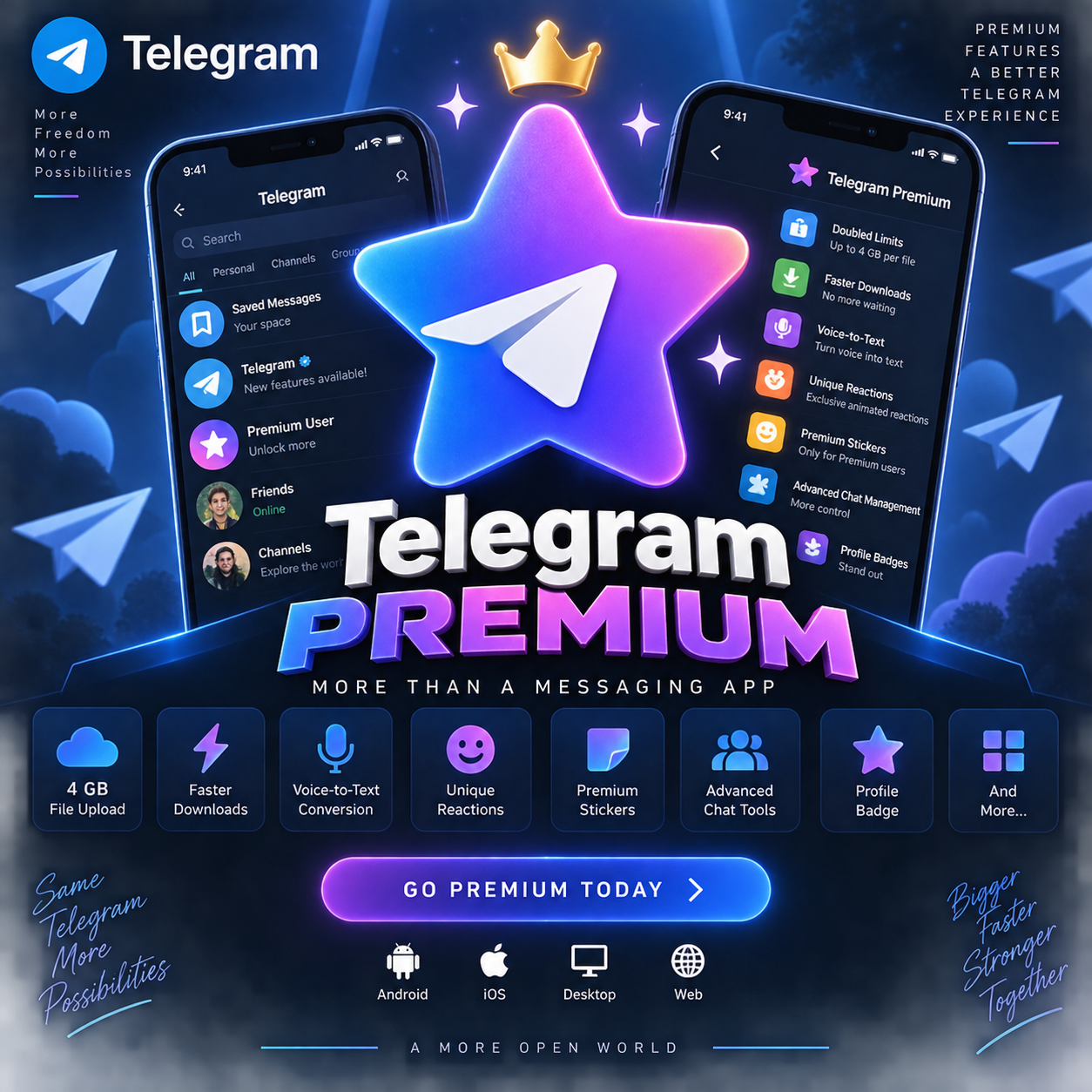 Telegram Premium - 1 Year
